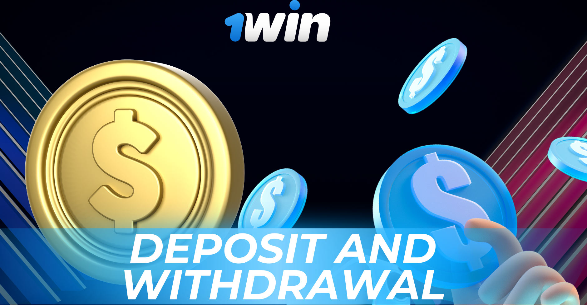 A large number of payment systems are available at 1win