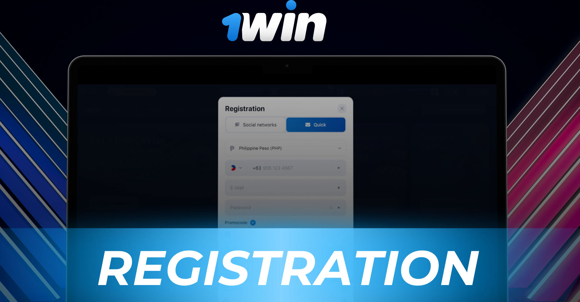 Registration and Login 1Win