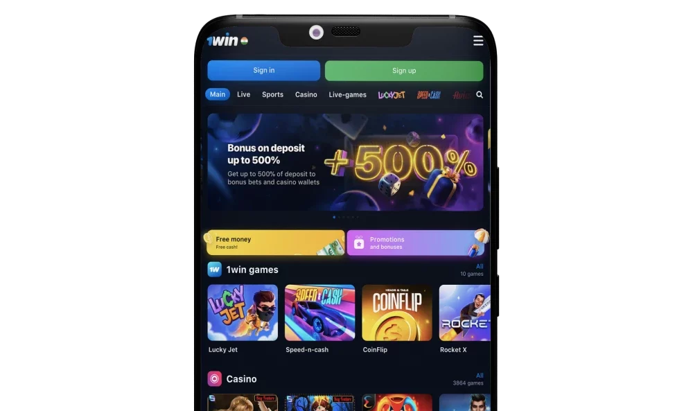 1win mobile app sc